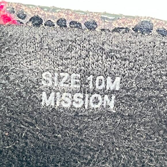 Klogs Mission Black Pink Slip On Floral Print Comfort Clogs Women’s Size 10M - Picture 10 of 11